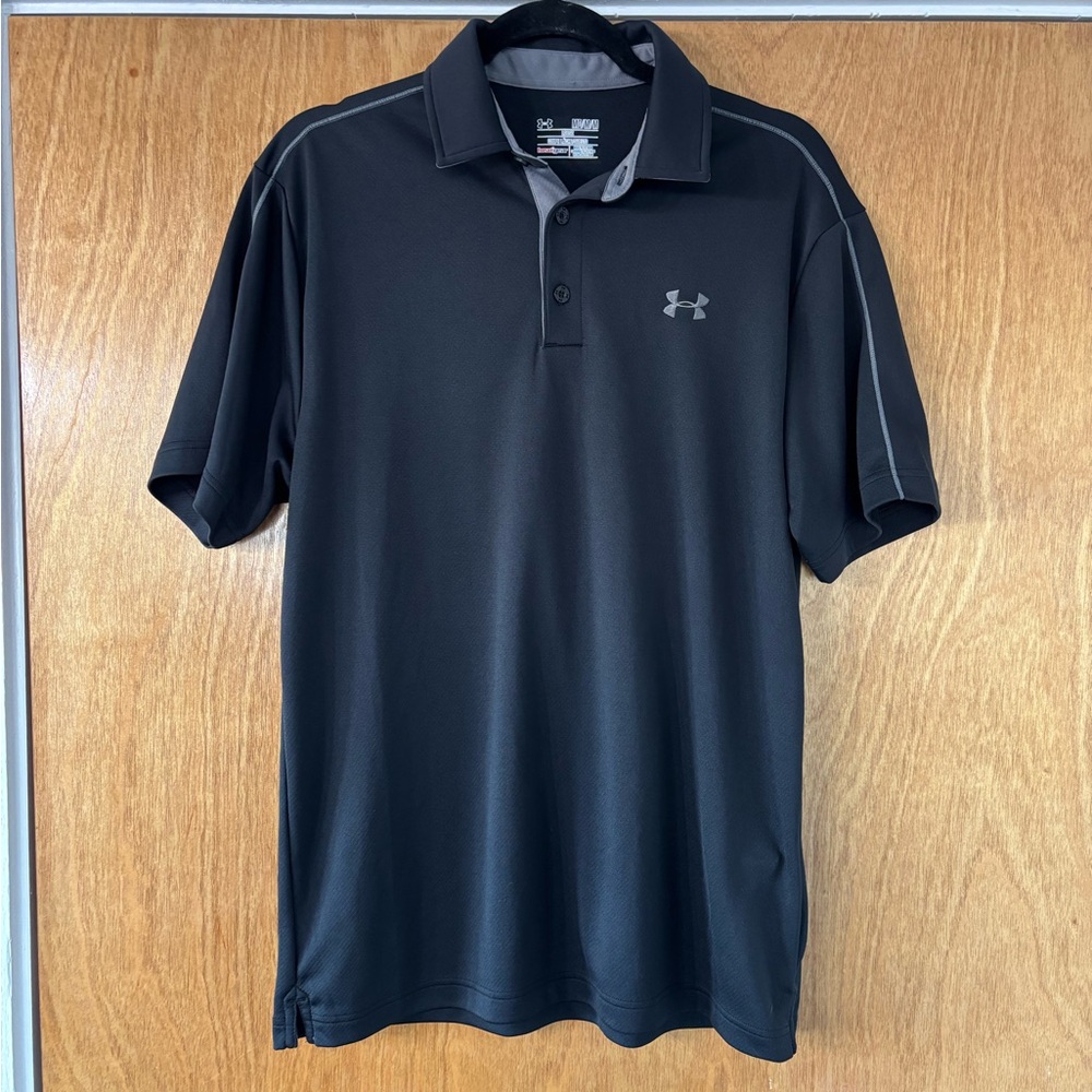 Under Armour Men's Polo Shirt in Black
